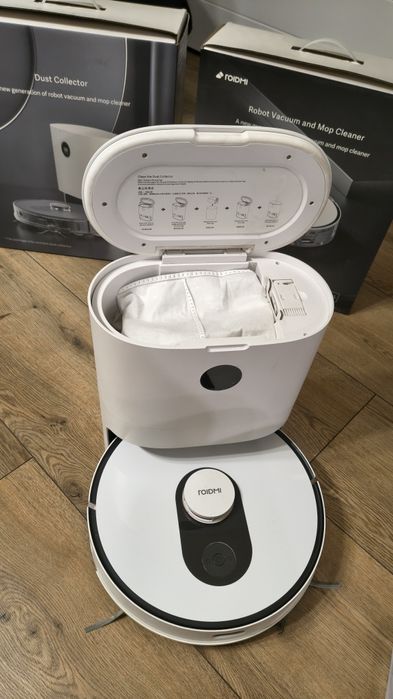 Roidmi Eve Plus robot sprzątający ze stacją opróżniania