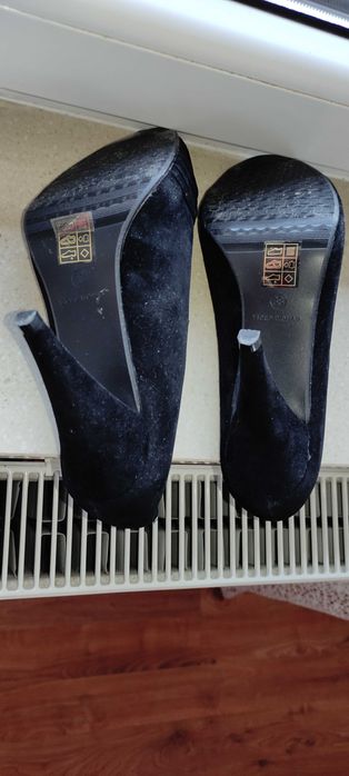 Szpilki czółenka czarne impreza studniówka rozmiar 38