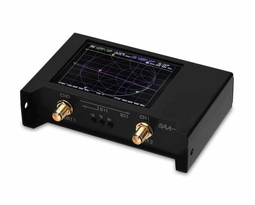 Векторный анализатор цепей NanoVNA V2 50кГц-4400Мгц АЧХ КСВ Nano VNA