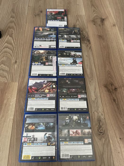 Vendo lote jogos ps4