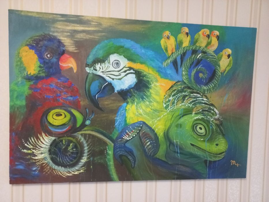 Картина дизайнерська. На полотні