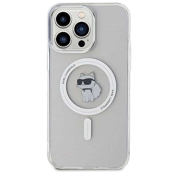 Etui Karl Lagerfeld IML Choupette MagSafe na iPhone 15 Pro Max - przez