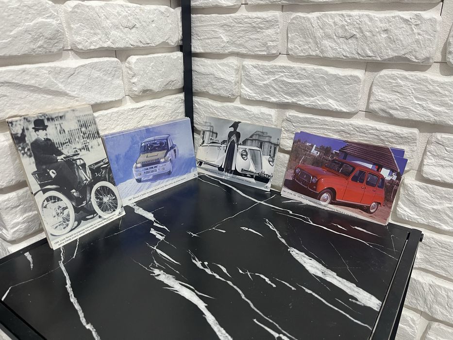 kolekcjonerskie kartki Renault historyczne kartki pocztowe