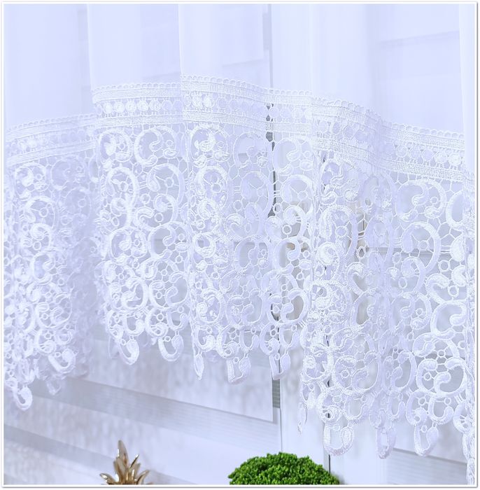 Firana 400x150 szeroka gipiura firanka łuk firany