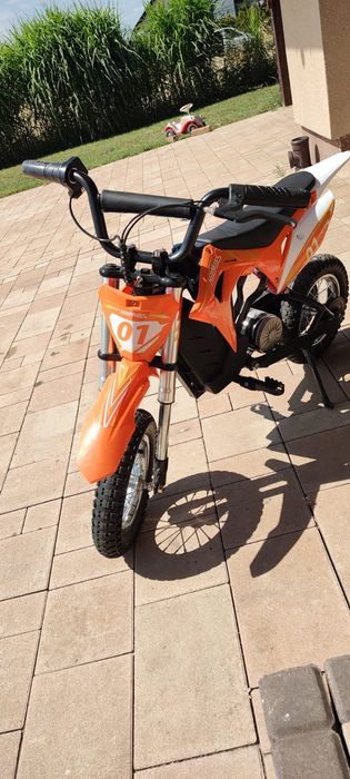 Mini Bike, Motor dla dziecka, Motorek,  elektryczny cross, NOWY, 36V 4Ah, vmax 25km/h, zasięg 20km, amortyzatory, opony 12"