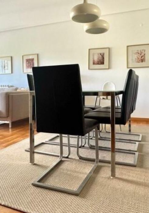 Mesa de Jantar em Vidro