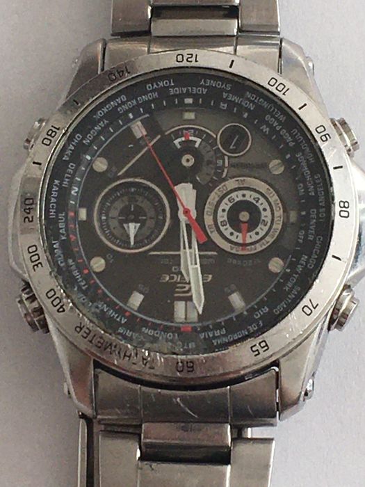 Zegarek EDIFICE Casio Solar Classic Waveceptor - męski