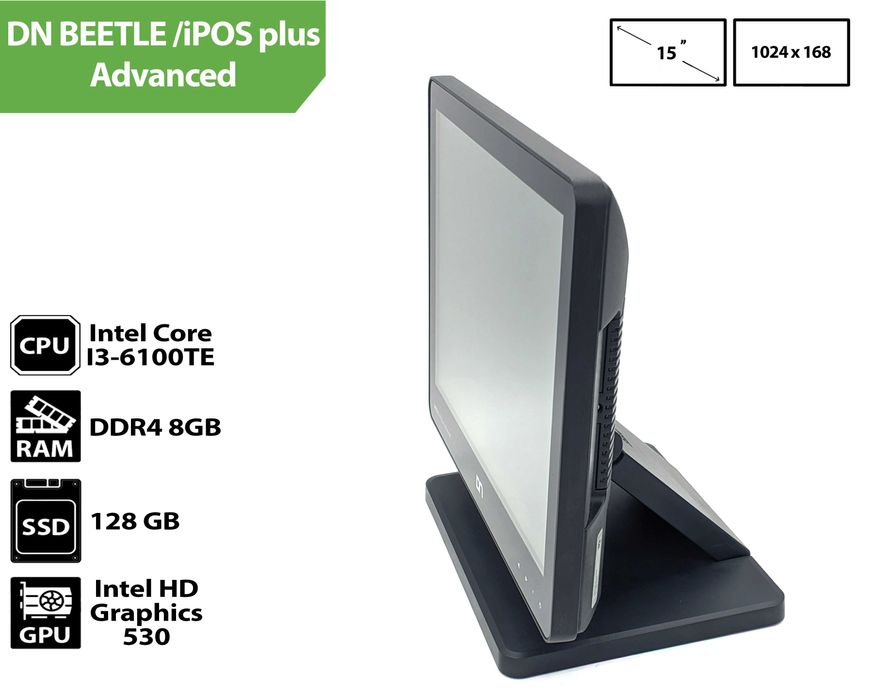 Сенсорний POS термінал для кафе, магазину Wincor Nixdorf BEETLE