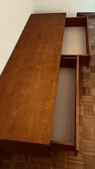 Movel TV 180 x 52 x 46,5 em madeira carvalho Urban Line