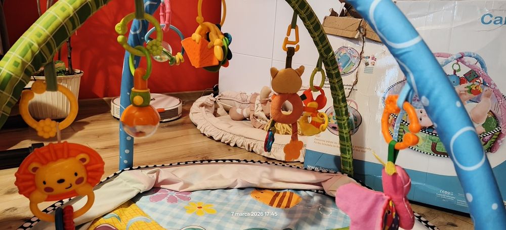 Mata edukacyjna basen z kulkami lionelo carla