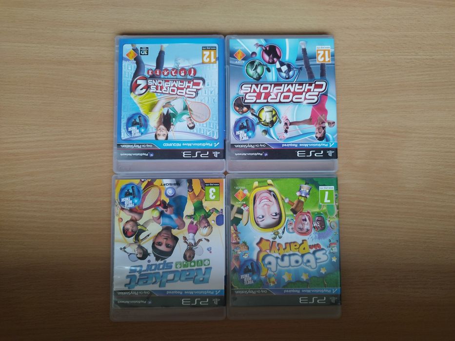 Gry ps3 na move, wysyłka przez olx