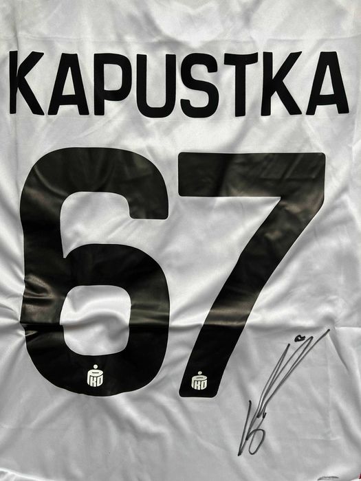 Bartosz Kapustka Legia Warszawa koszulka z autografem + certyfikat