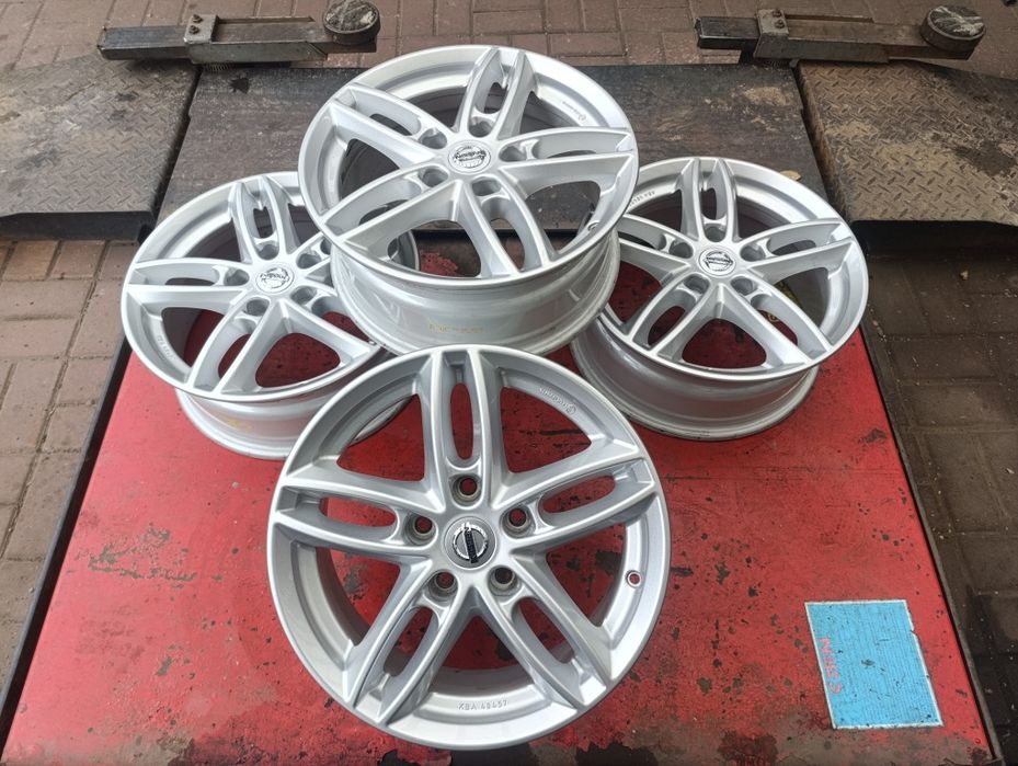 5x114.3 Felgi Aluminiowe 16 Nissan Qashqai I II X-Trail Leaf Pulsar OE