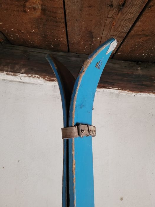 Narty retro Beskidy PRL + kijki