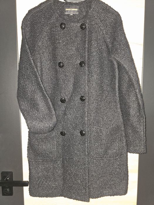 Clements Ribeiro 36 S sweter kardigan 50% wełna
