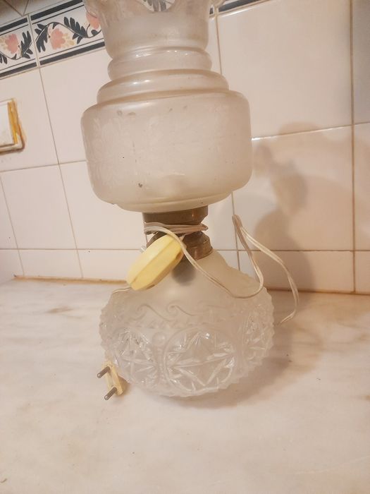 Candeeiro de Mesa de Cabeceira Vintage