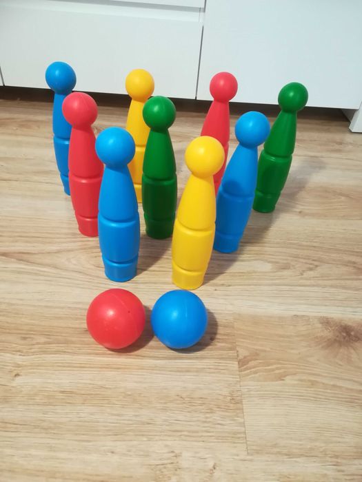 Kręgle plastikowe