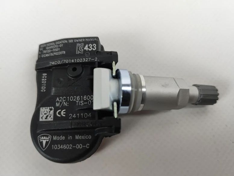 Tesla Model S X 3 Y Датчик тиску давления в шинах Bluetooth 315 433  MHz TPMS