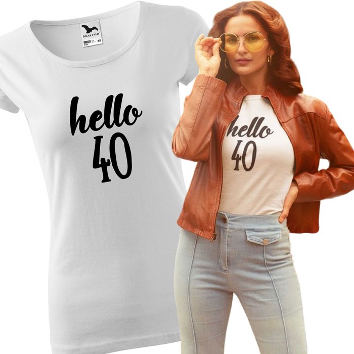 Koszulka damska na 40 urodziny | różne wzory i kolory | 24H | XS - 3XL