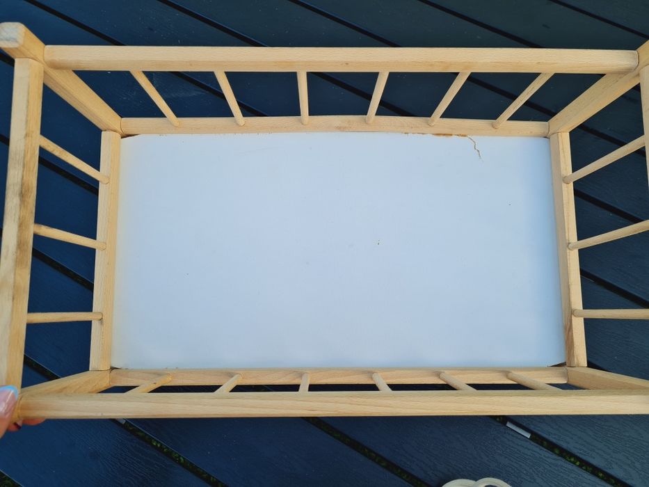 Łóżeczko kołyska dla lalek