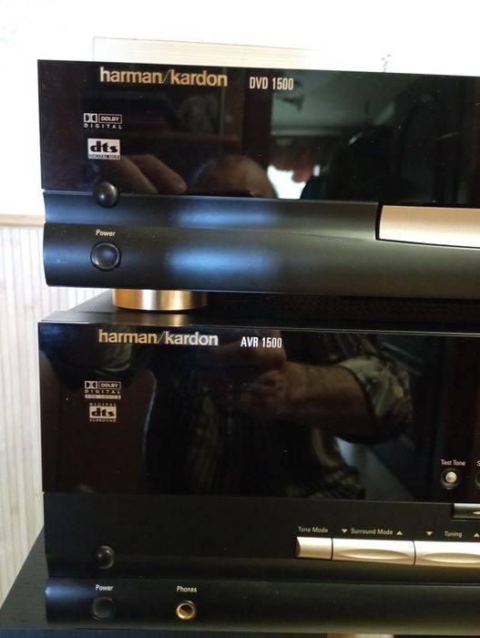 Harman kardon avr 1500 и dvd 1500 + акустика KEF Coda 90