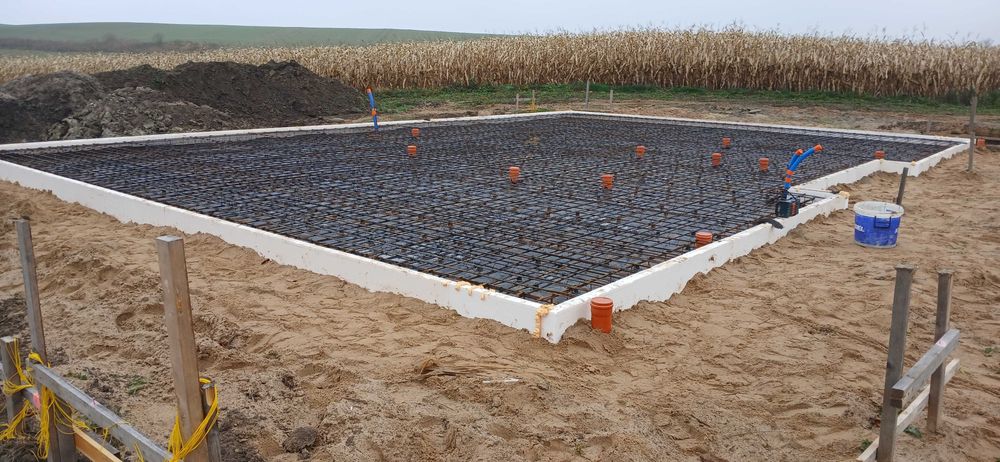 Budowa płyt fundamentowych, plyty fundamentowe, fundament płytowy