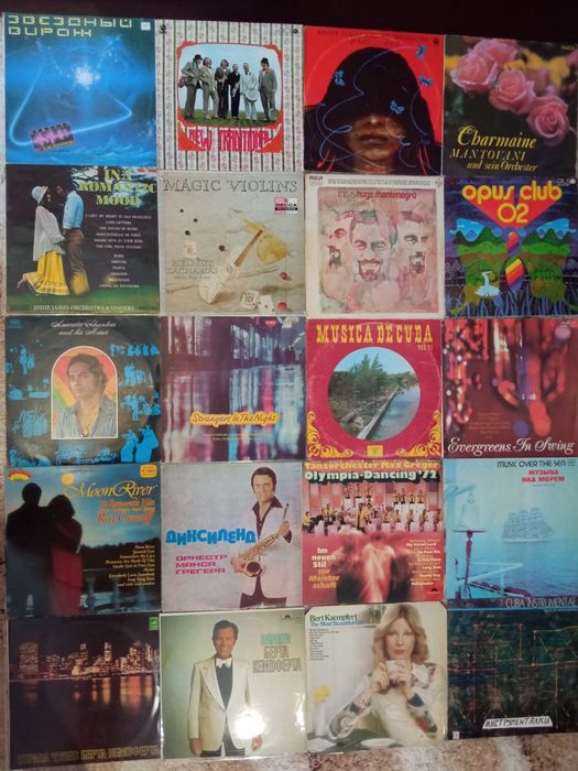 Пластинки виниловые платівки вінілові