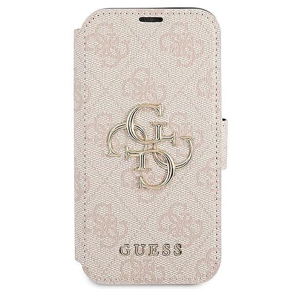 Etui Guess 4G Big Metal Logo na iPhone 13 Pro Max 6,7" - różowe