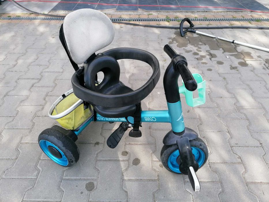 Avigo turkusowy rowerek trójkołowy