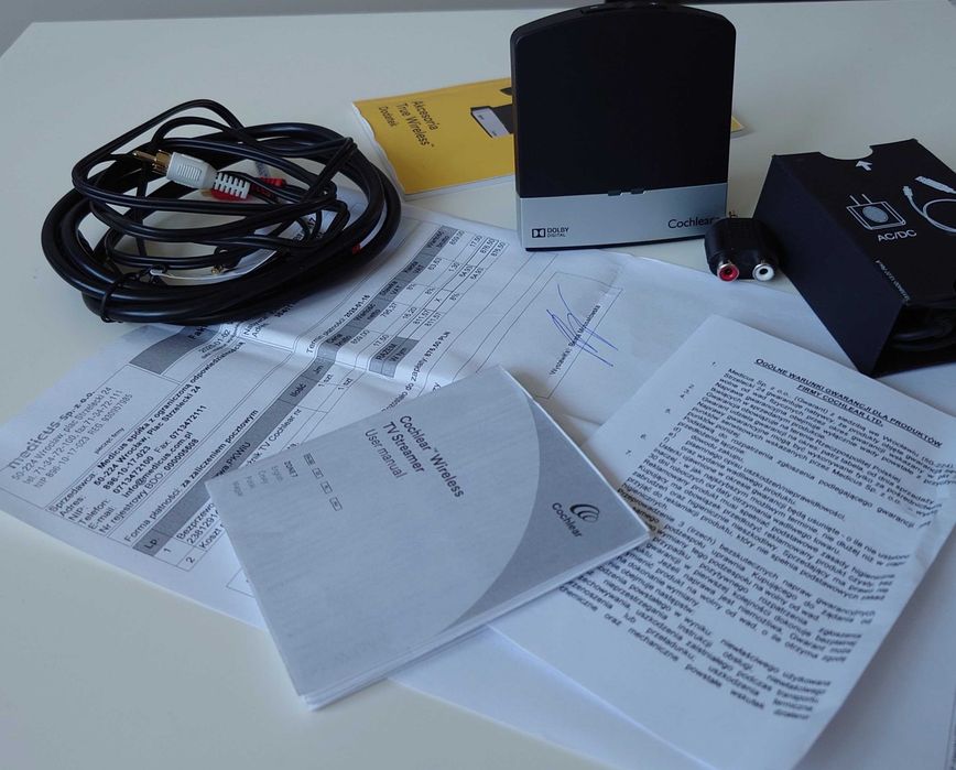 Cochlear TV streamer