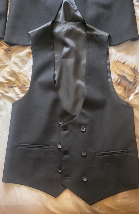 Fato Completo Smoking Paco Romano (80% Lã) Slim Fit – Como Novo