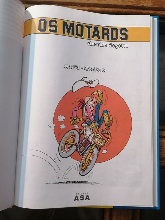 BD Os Motards - 1aEdicao Nacional 2005