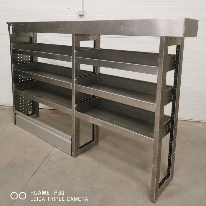 Zabudowa warsztatowa serwisowa regał do busa Aluca Vito Trafic T5