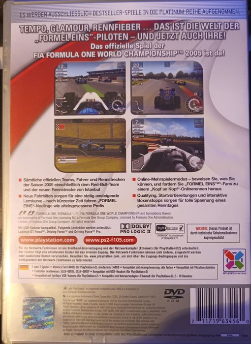 Formula 1 05 PlayStation 2