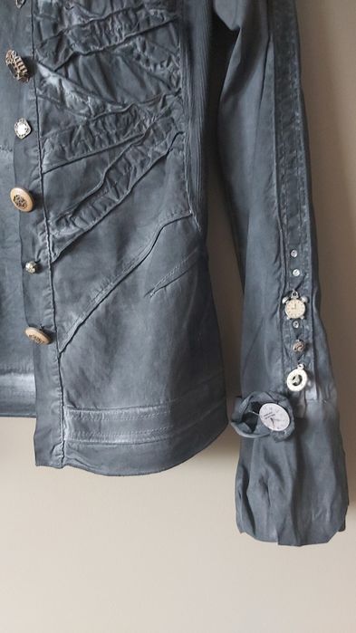 Elisa Cavaletti Italy piękna  bluzka             koszula S/M