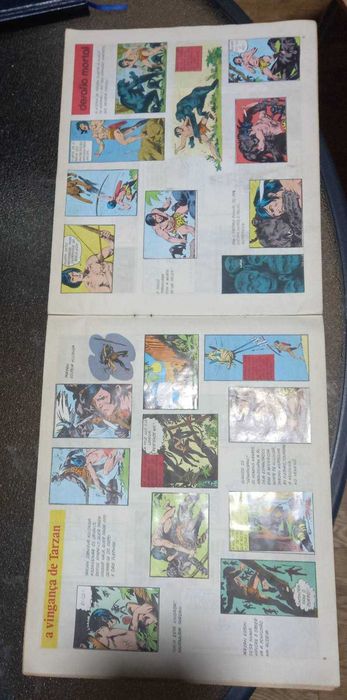 Caderneta de cromos completa  Tarzan Edição da agência portuguesa de revistas  1° Edição 1975