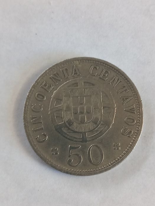 Moeda 50 centavos Angola