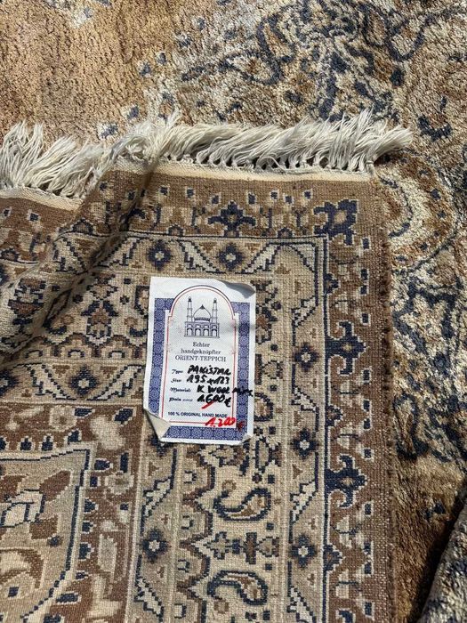 Jedwabny Dywan Pakistan Buchara Ręcznie Tkany 195x123 galeria 7 tyś