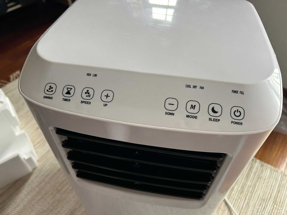 Ar Condicionado Portátil 7000 BTU – NOVO/Selado (C/ Fatura e Garantia)