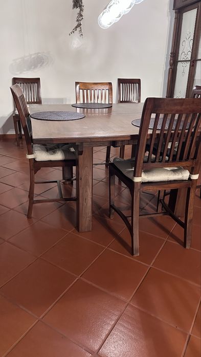 Mesa jantar quadrada