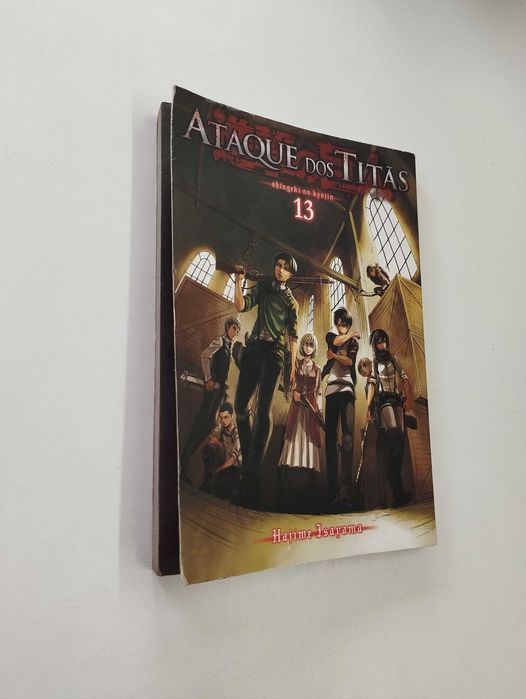Manga Attack on Titan n°13 - Português (Brasil)
