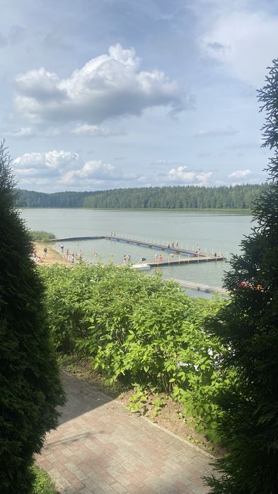 Domek letniskowy nad jeziorem Gołdap leśny zakątek