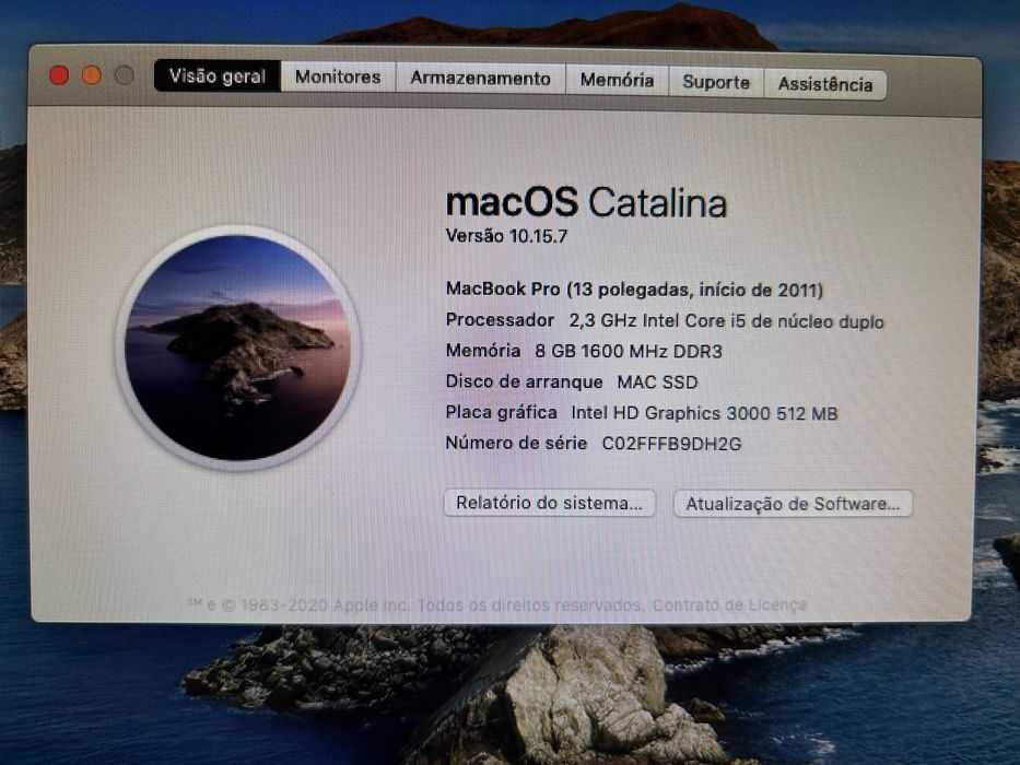 MACBOOK PRO - macOS Catalina64585167750787124