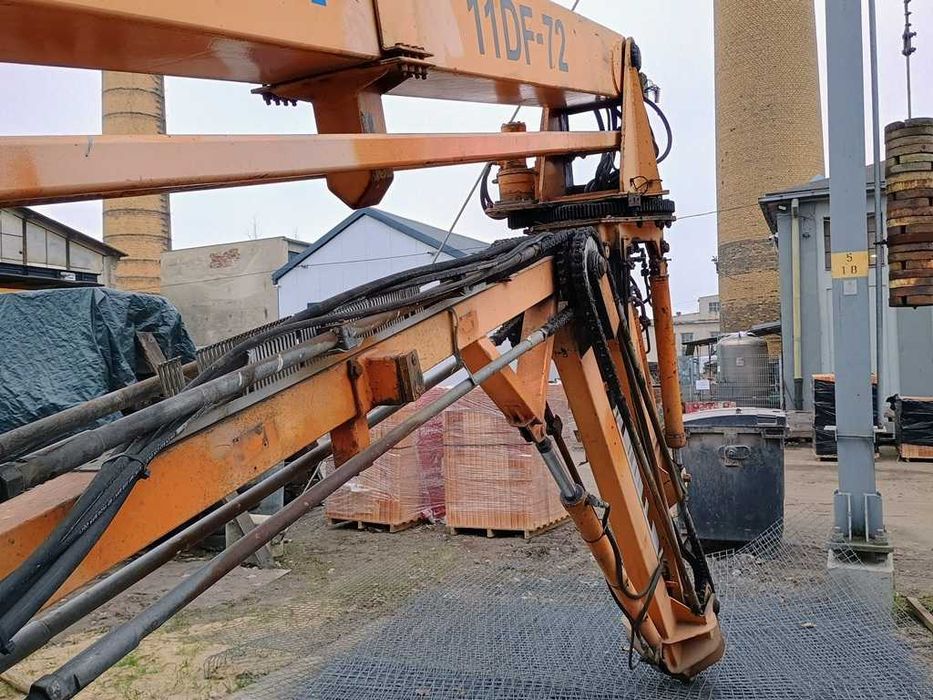 Ramie, podnośnik hydrauliczny z koszem SVABO-LIFT 11DF-72