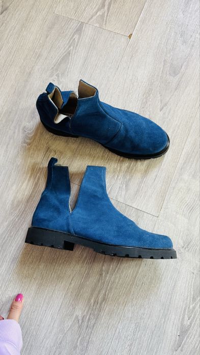 Черевики Натуральна замша нові