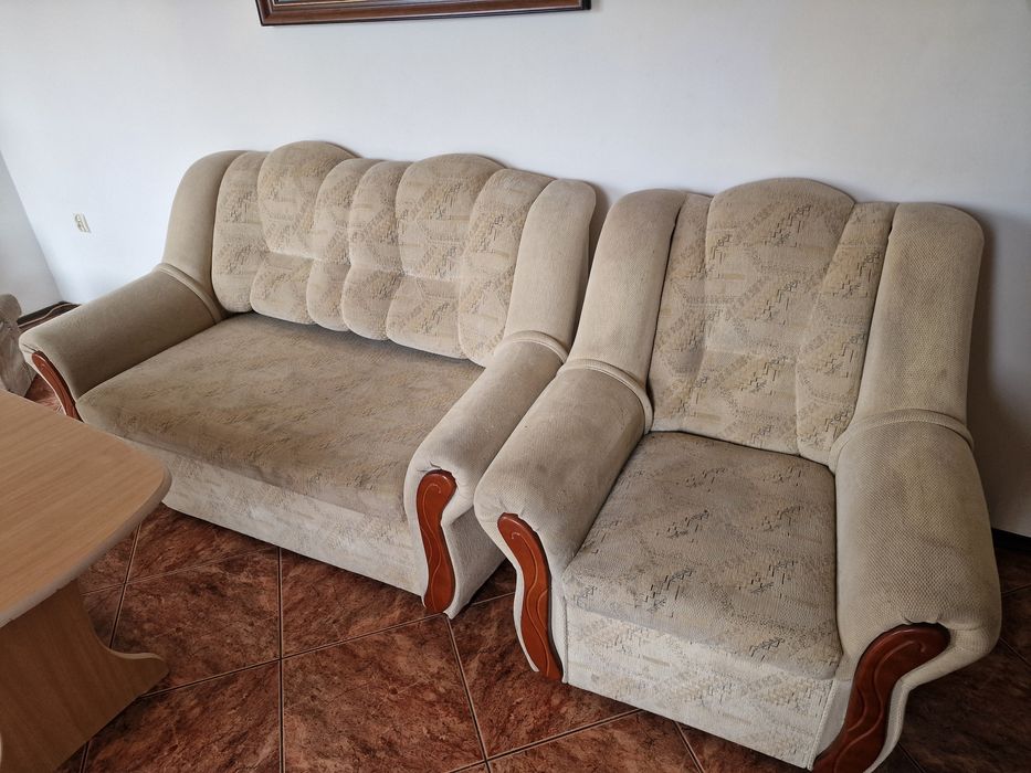 Oddam za darmo kanapa dwa fotele i stół