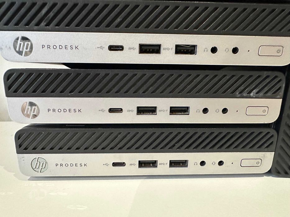 Міні ПК компютер HP ProDesk 600 G3 i3 6100T RAM 8Gb SSD 256GB WI-Fi