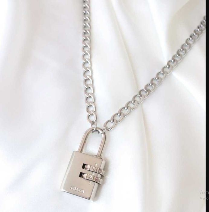 Prada combination padlock дизайнерський кодовий замок для сумок