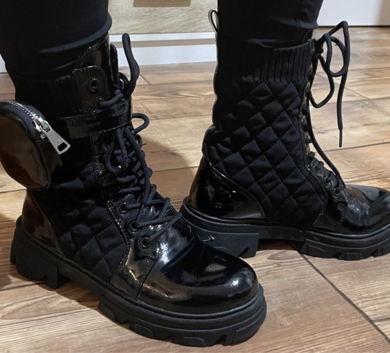 Buty wysokie damskie 38
