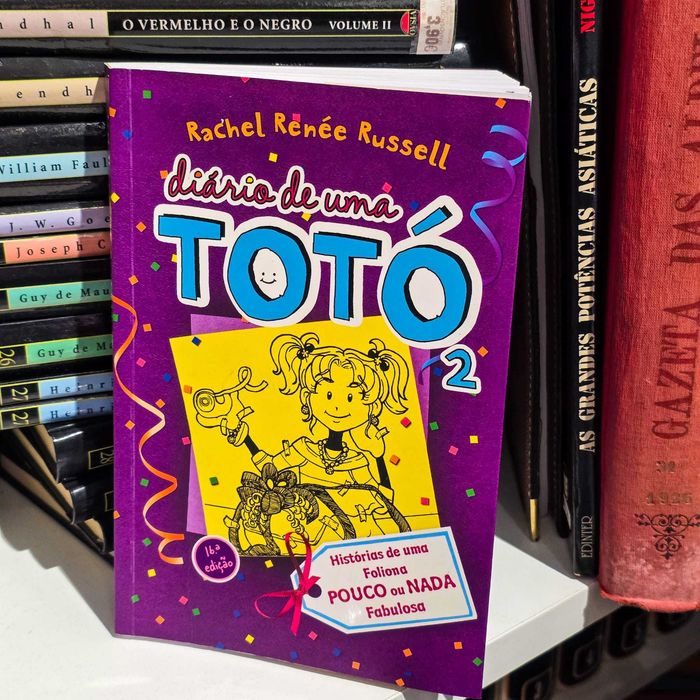 Livro “Diário de uma Totó 2” – Rachel Renée Russell (Como Novo)